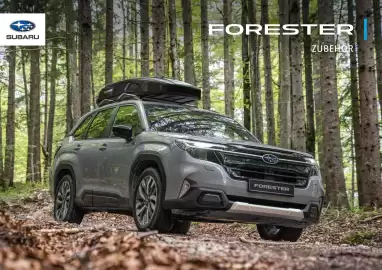 Subaru Flugblatt | Forester Seite 1
