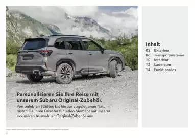 Subaru Flugblatt | Forester Seite 2
