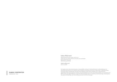 Subaru Flugblatt | Forester Seite 6