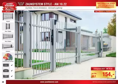 Josef Steiner Flugblatt Seite 40