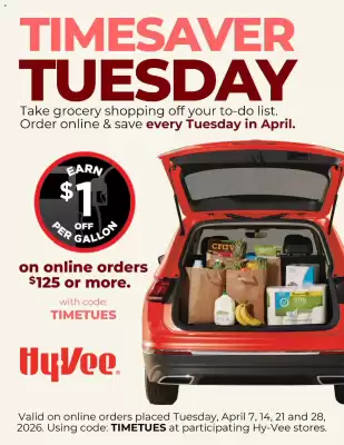 Hy-Vee (valid until 30-04)
