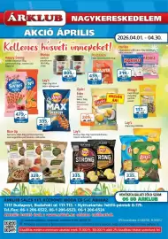 ÁRKLUB akciós újság Oldal 1