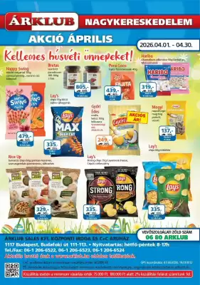 ÁRKLUB (érvényes eddig: 30-04)