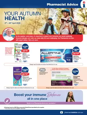 Pharmacist Advice (valid until 26-04)