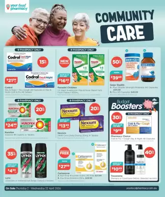 Your Local Pharmacy (valid until 22-04)