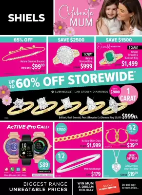 Shiels (valid until 10-05)