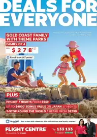 Flight Centre brochure Page 1