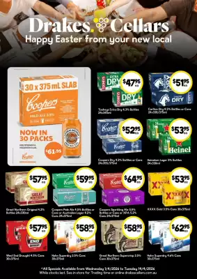 Drakes (valid until 14-04)