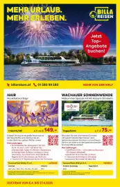 Billa Reisen Flugblatt Seite 1