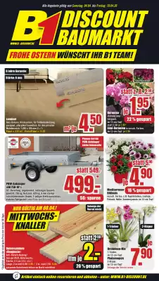 B1 Discount Baumarkt (gültig bis 10-04)