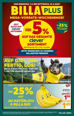 Billa Flugblatt (gültig bis 15-04)
