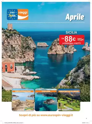 Eurospin Viaggi (valido fino al 30-04)