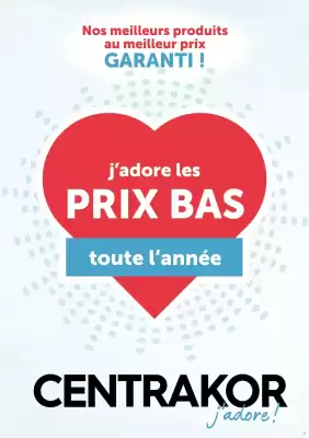 Centrakor (valable jusqu'au 30-04)