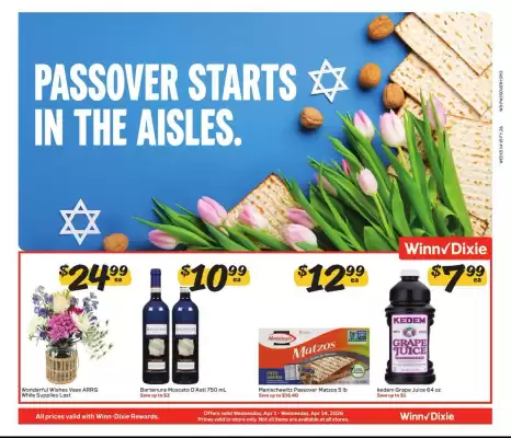 Winn Dixie weekly ad (valid until 14-04)