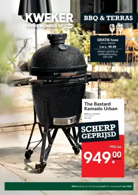 De Kweker | BBQ en Terras (geldig t/m 27-04)
