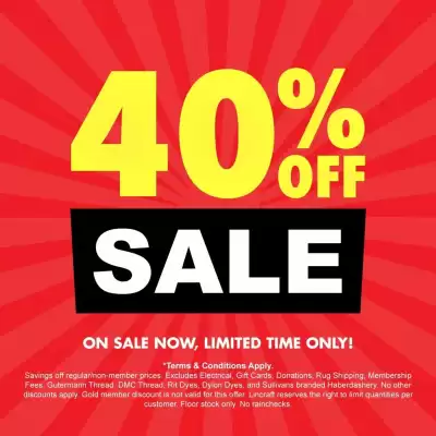 Lincraft (valid until 30-04)