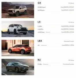 Catálogo Lexus Página 7