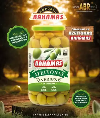 Empório Bahamas (válido até 16-04)