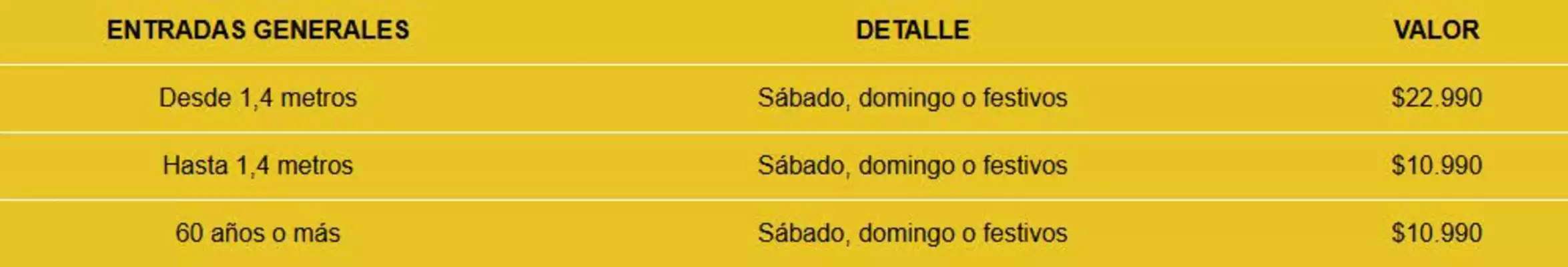 Fantasilandia (válido hasta 31-12)