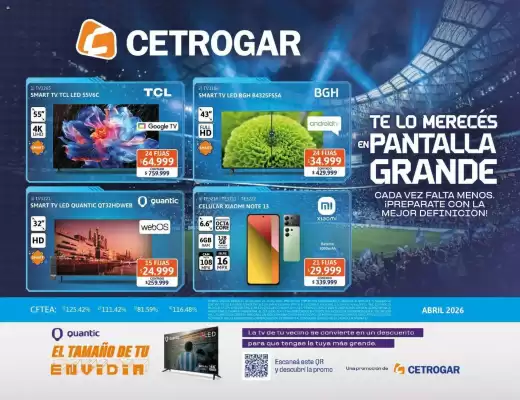 Cetrogar (válido hasta 1-05)