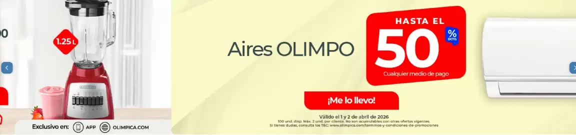 Catálogo Superdroguería Olímpica Página 1