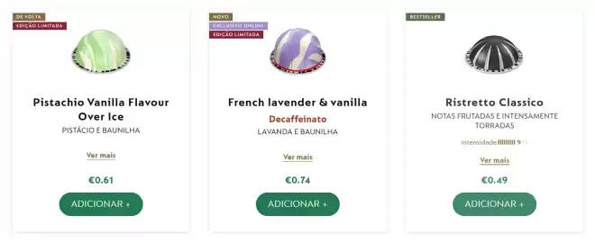 Folheto Nespresso Página 1