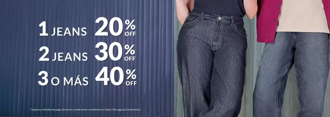 Oggi Jeans (válido hasta 30-04)