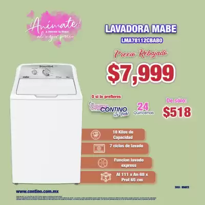 Contino (válido hasta 30-04)