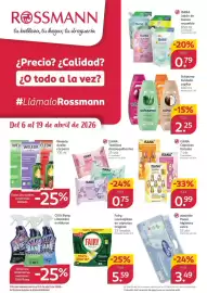 Folleto Rossmann Página 1