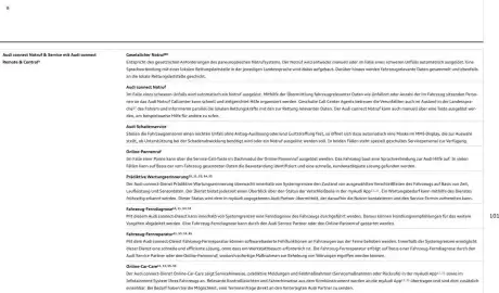 Audi Prospekt Seite 101