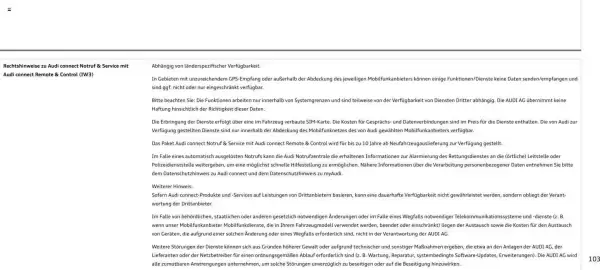 Audi Prospekt Seite 103