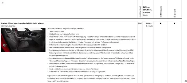 Audi Prospekt Seite 39