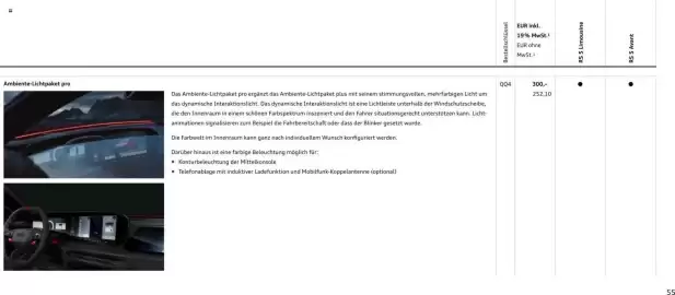 Audi Prospekt Seite 55