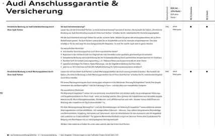 Audi Prospekt Seite 96