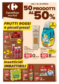 Volantino Carrefour Market Pagina 1