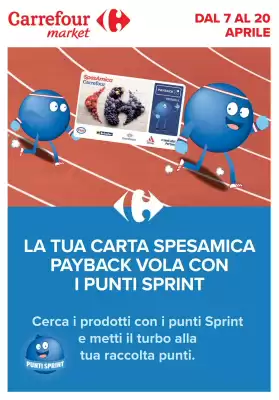 Carrefour Market | Punti Sprint Payback (valido fino al 20-04)