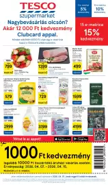 Tesco akciós újság | Szupermarket Oldal 1