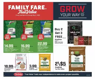 Family Fare weekly ad Page 1