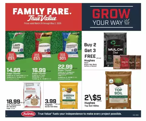 Family Fare weekly ad (valid until 2-05)