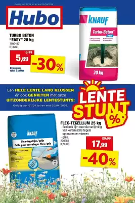 Hubo (geldig t/m 30-04)