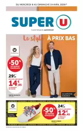 Catalogue Super U | La mode à prix bas page 1