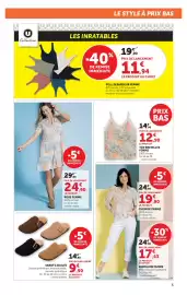 Catalogue Super U | La mode à prix bas page 5