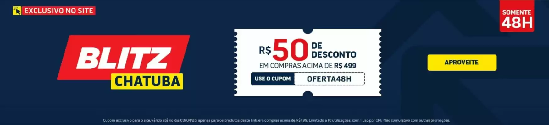 Chatuba (válido até 30-04)