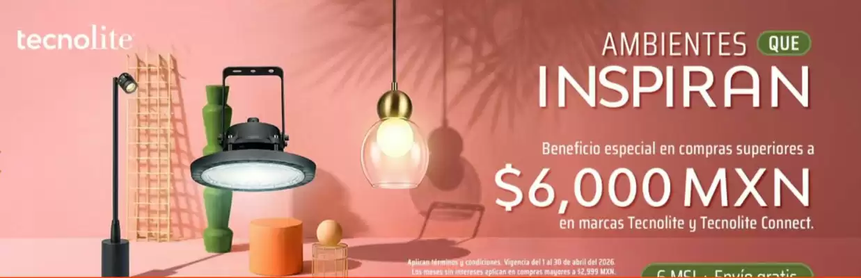 Tecnolite (válido hasta 30-04)