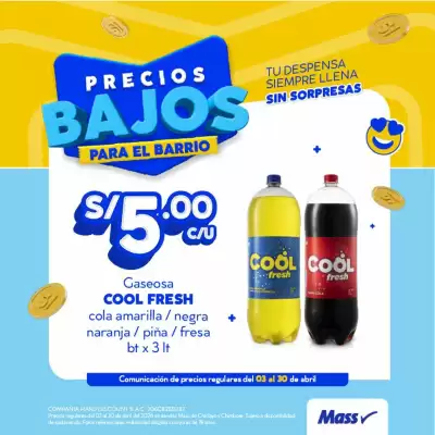 Mass (válido hasta 30-04)