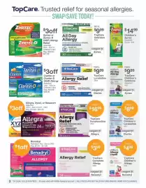 Kinney Drugs weekly ad Page 2