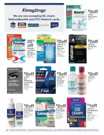 Kinney Drugs weekly ad Page 4