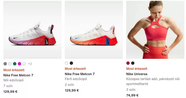 Nike (érvényes eddig: 16-04)