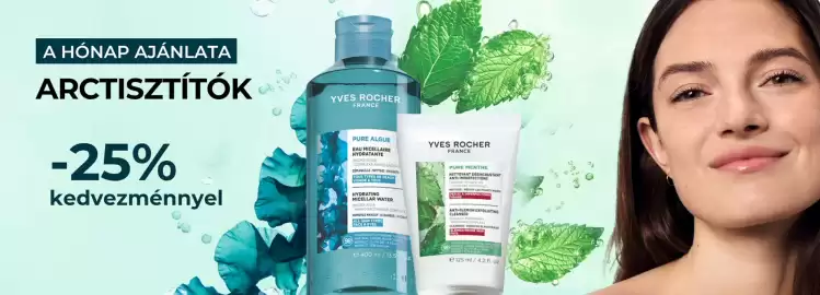 Yves Rocher akciós újság Oldal 1