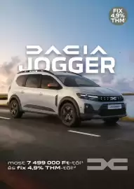 Dacia akciós újság | Jogger Oldal 1